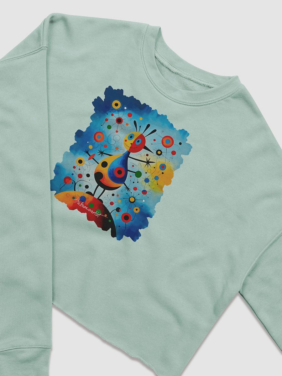 Bella+Canvas Women's Fleece Crop Sweatshirt product image (5)