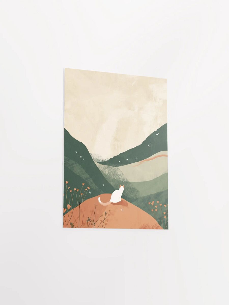 Mountain Cat Serenity Poster product image (6)
