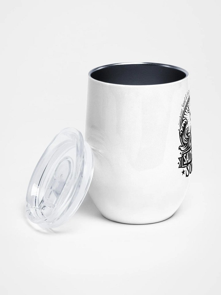 Sucking Sand & Spitting Pearls Wine Tumbler product image (2)