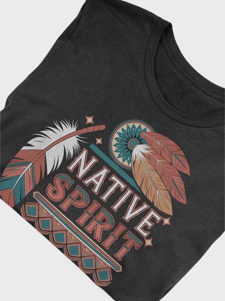 Native Spirit Dream Catcher Feathers & Tribal Patterns Tee product image (2)