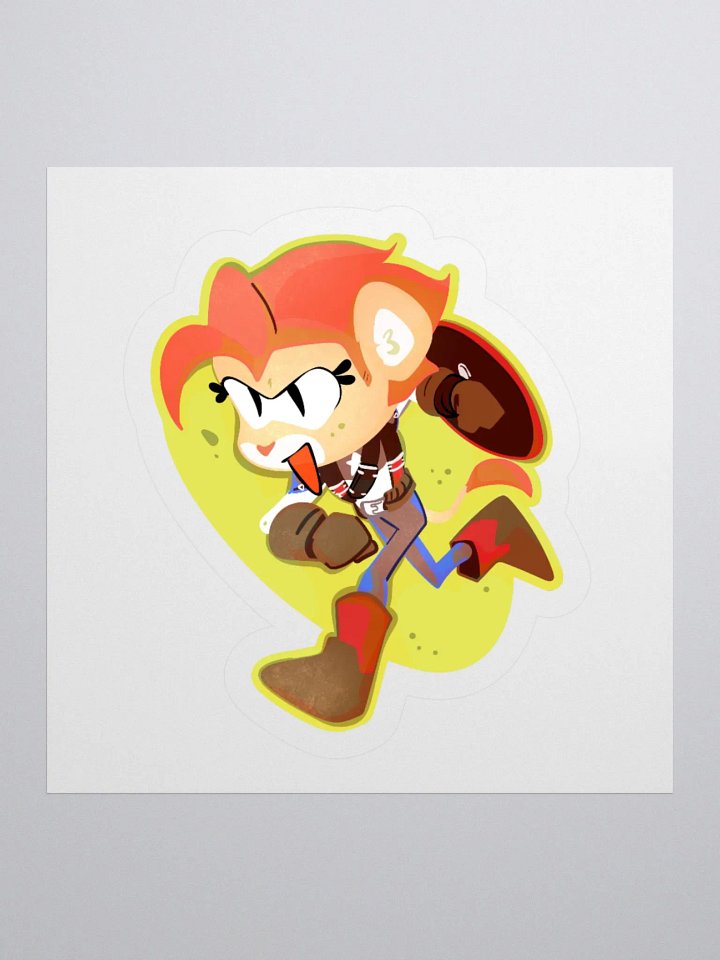 Ah'lina "Captain America" Sticker product image (1)
