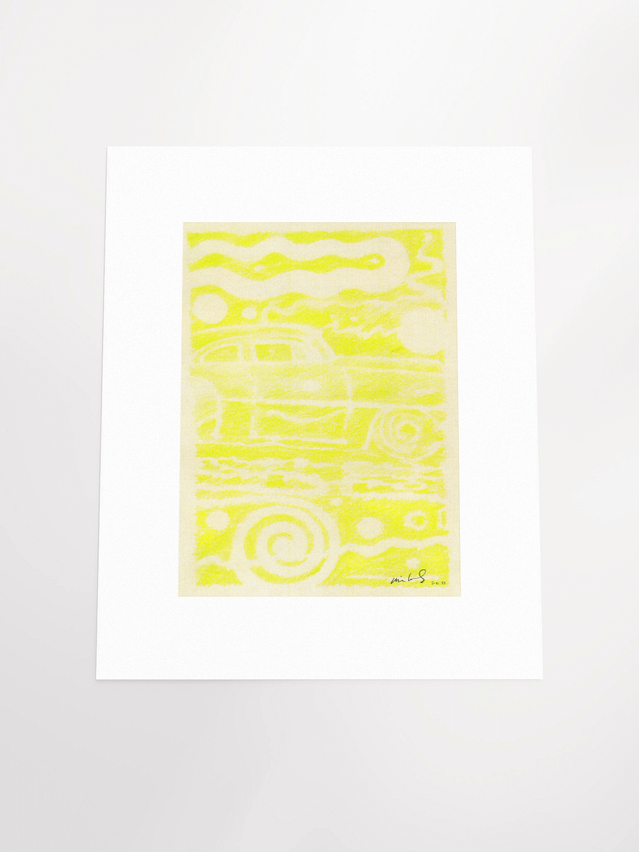Custom Car (Yellow) 05.11.91 print product image (5)