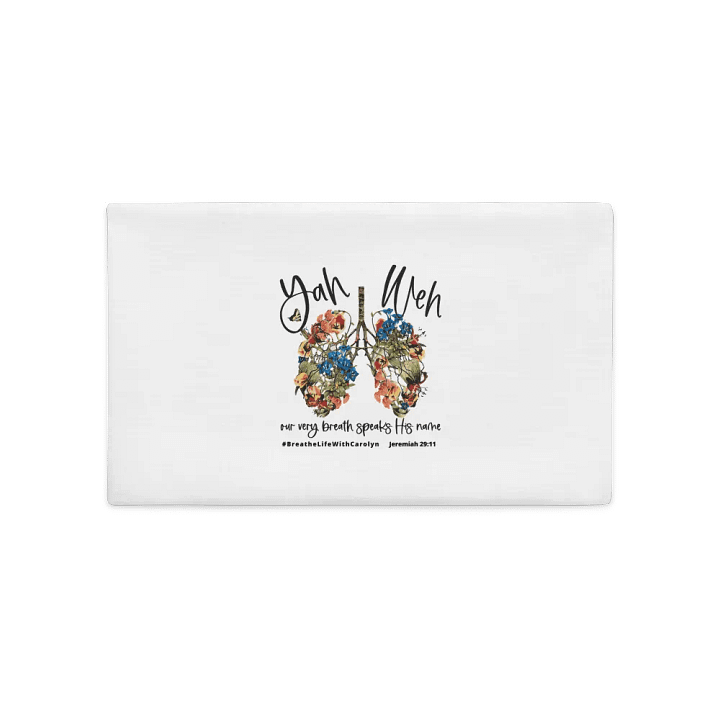 [SINGLE PILLOW CASE] Breathe Life With Carolyn product image (1)