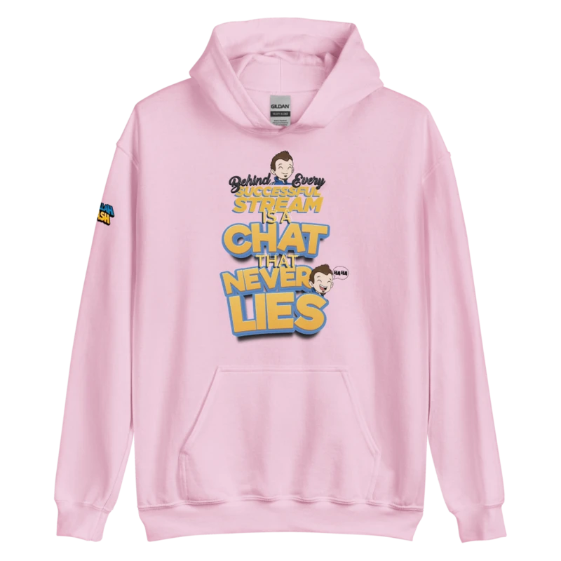 Chat Never Lies Hoodie (Light Mode) product image (2)