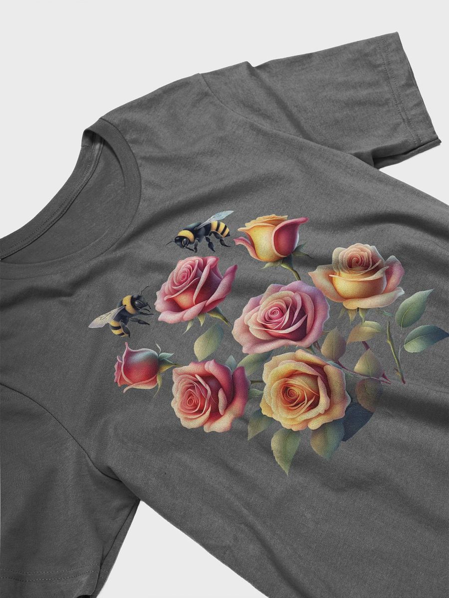 Honey Bees and Roses Graphical Design T-shirts product image (4)