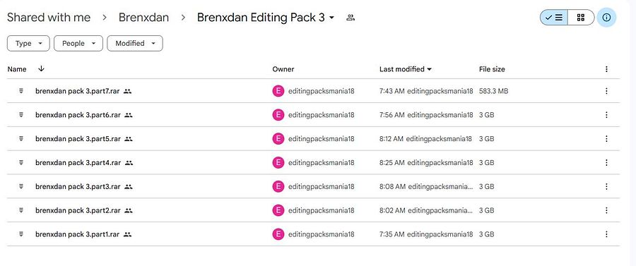 Brenxdan Editing Pack 3 product image (2)
