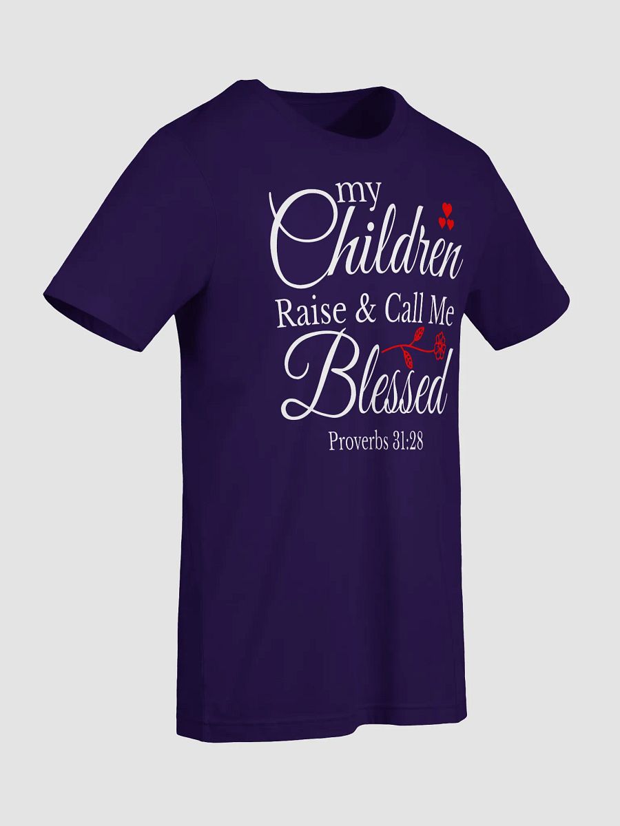 Blessed Mama Bella Canvas T-shirt. product image (45)