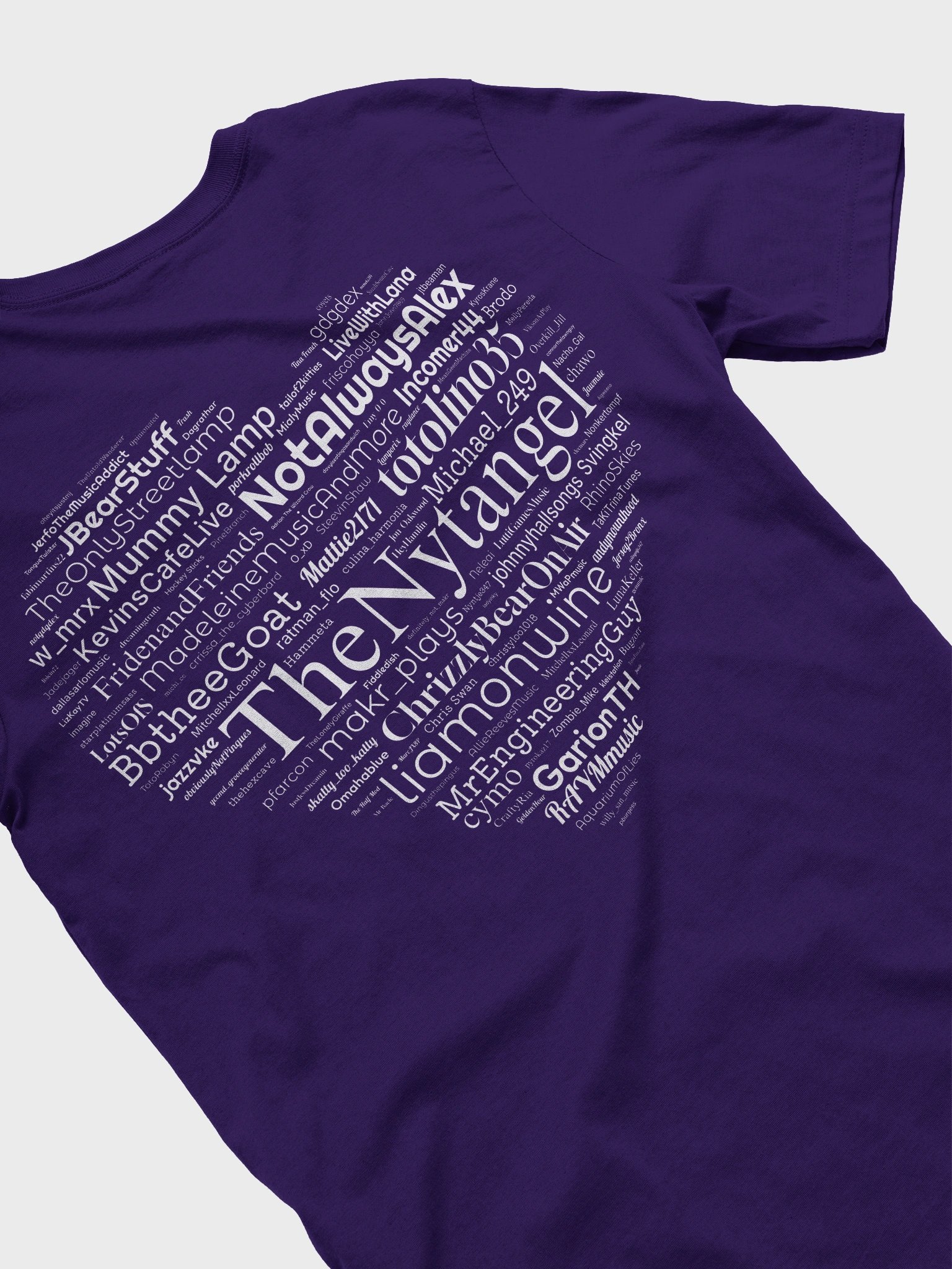 Showcase 2025 Credits Supersoft tee product image (4)