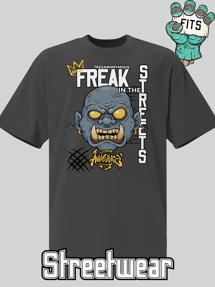 Streetwear Graphic Tee – Beast by Freak in the Streets product image (1)