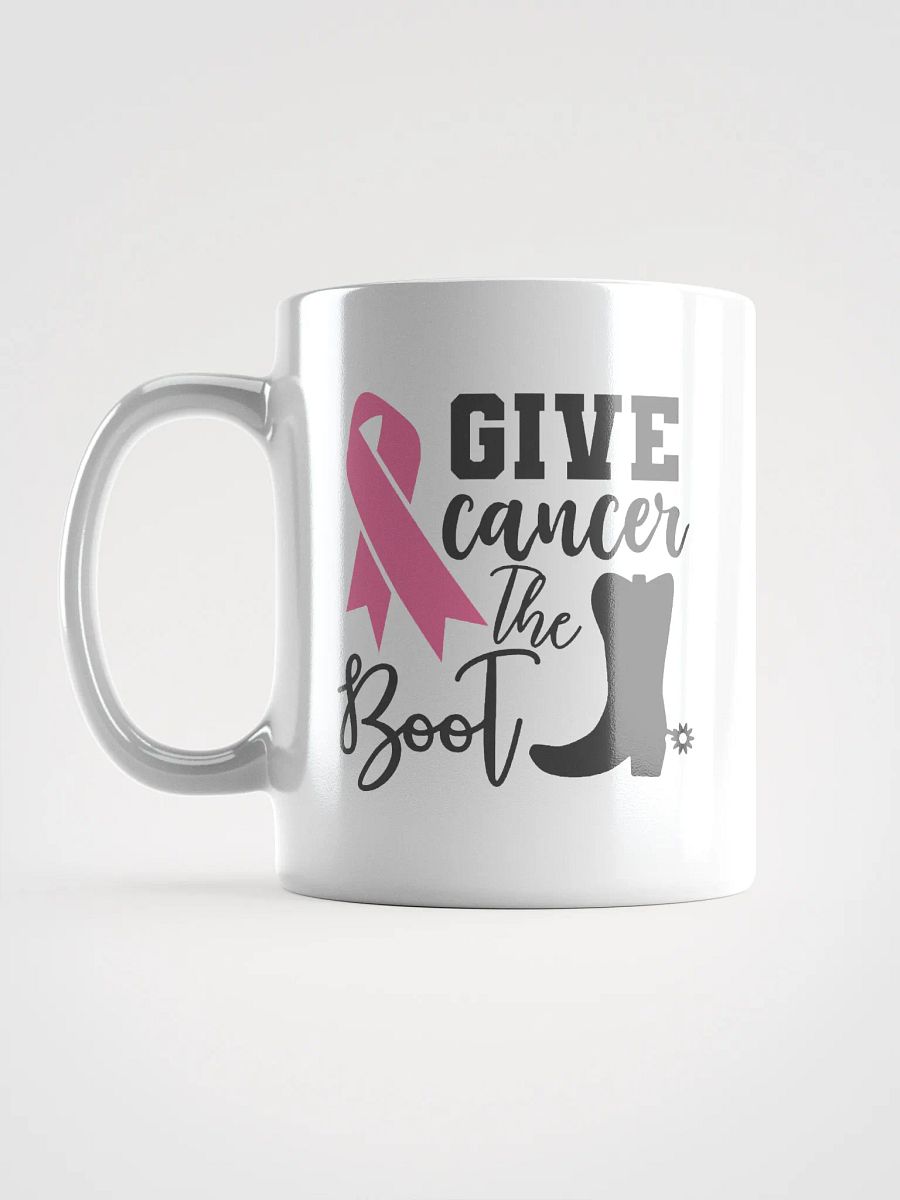 Give Cancer the Boot Supporter Coffee Mug product image (6)