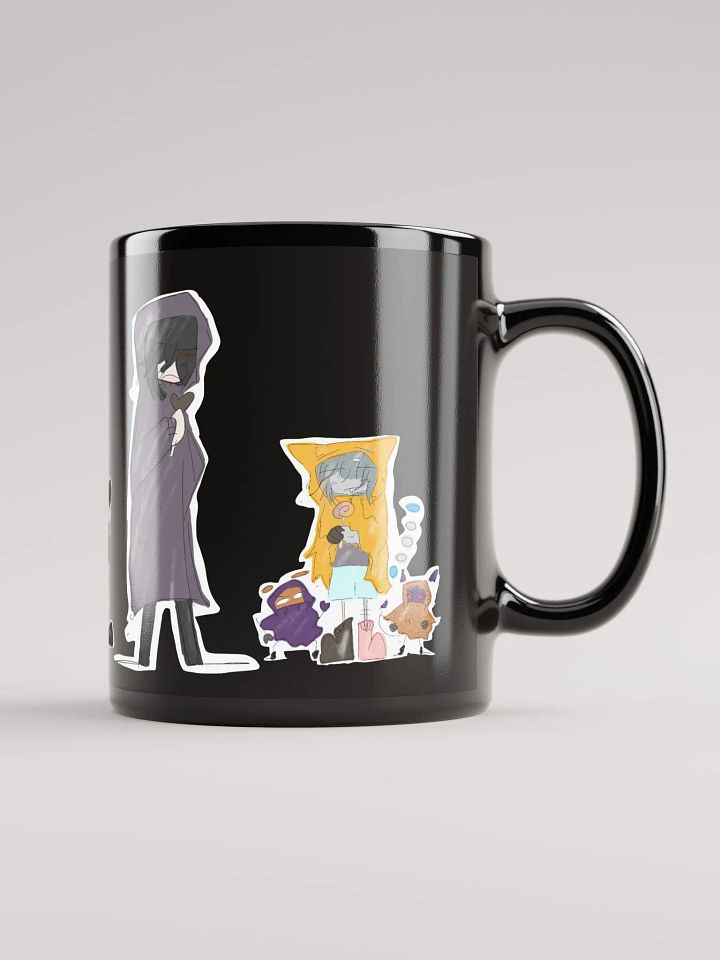 Moon Savers black mug cup June product image (2)