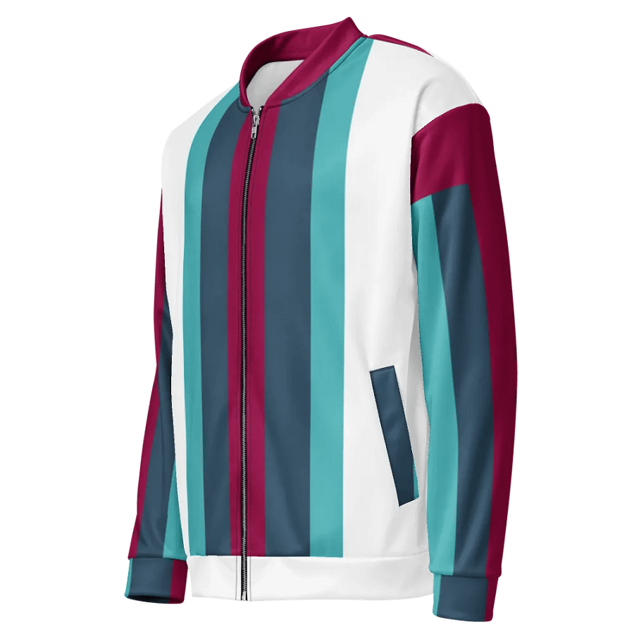 Customizable Stripes All-Over Bomber Jacket product image (7)