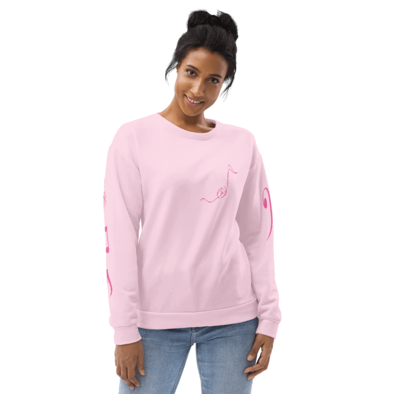 Band Geeks Rule Sweatshirt | Light Pink product image (1)