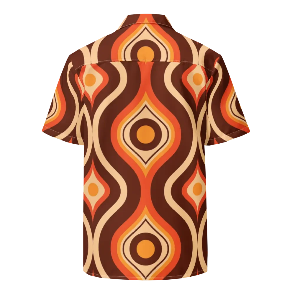 Retro Eye Pattern Hawaiian Shirt product image (3)