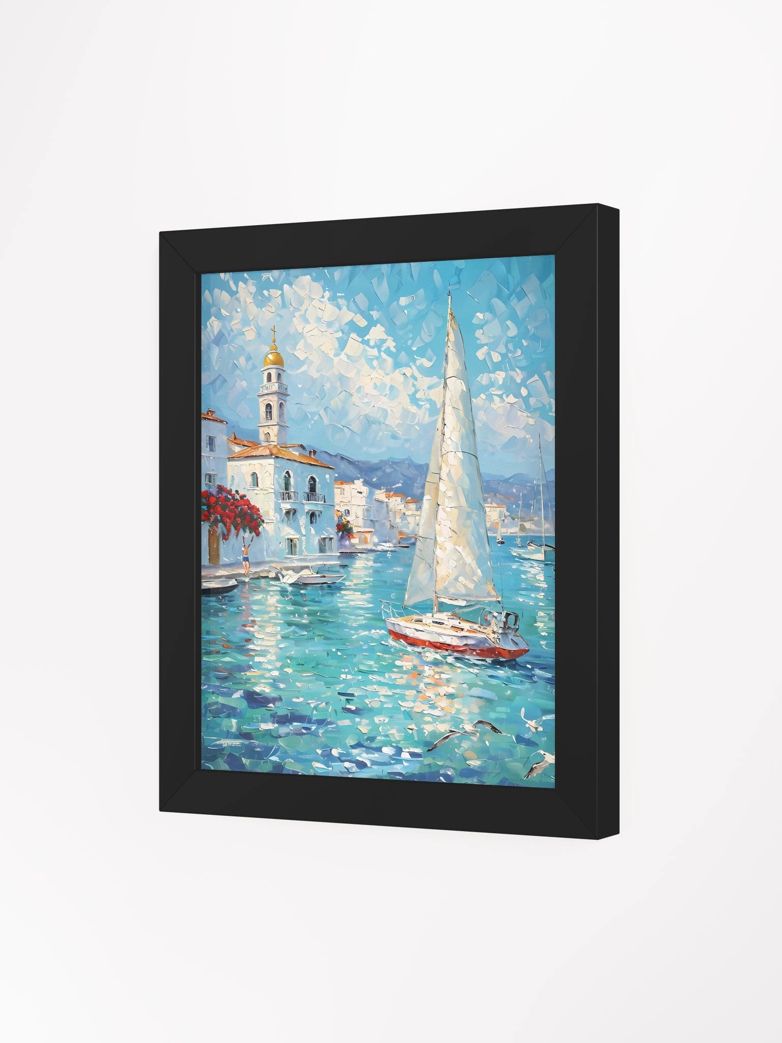 Mediterranean Serenity Framed Poster product image (4)
