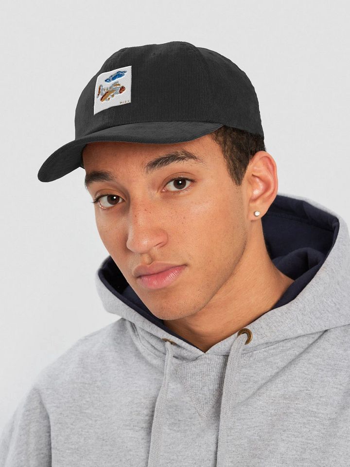 Kid Airplane (Beechfield Corduroy Dad Hat) product image (1)