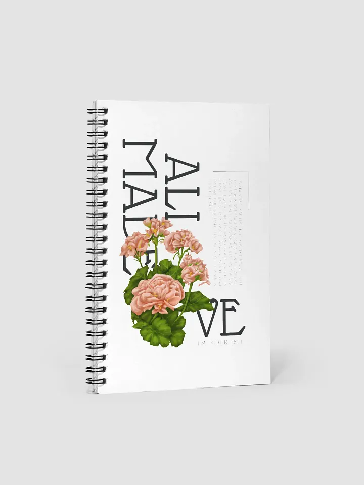 Made Alive in Christ Notebook product image (1)