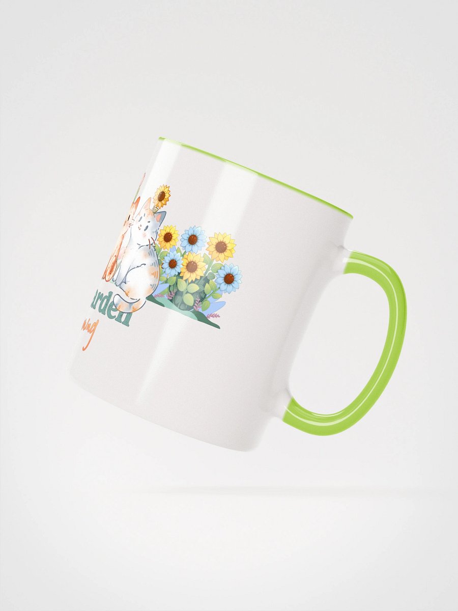 Life is a cat garden - colored mug product image (4)