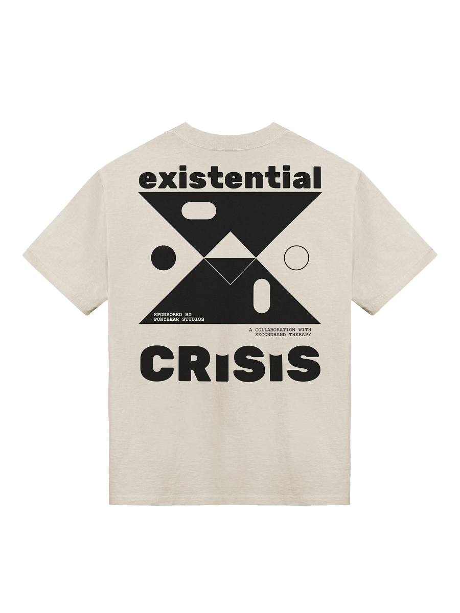 Existential Crisis Tee (Ivory) product image (1)