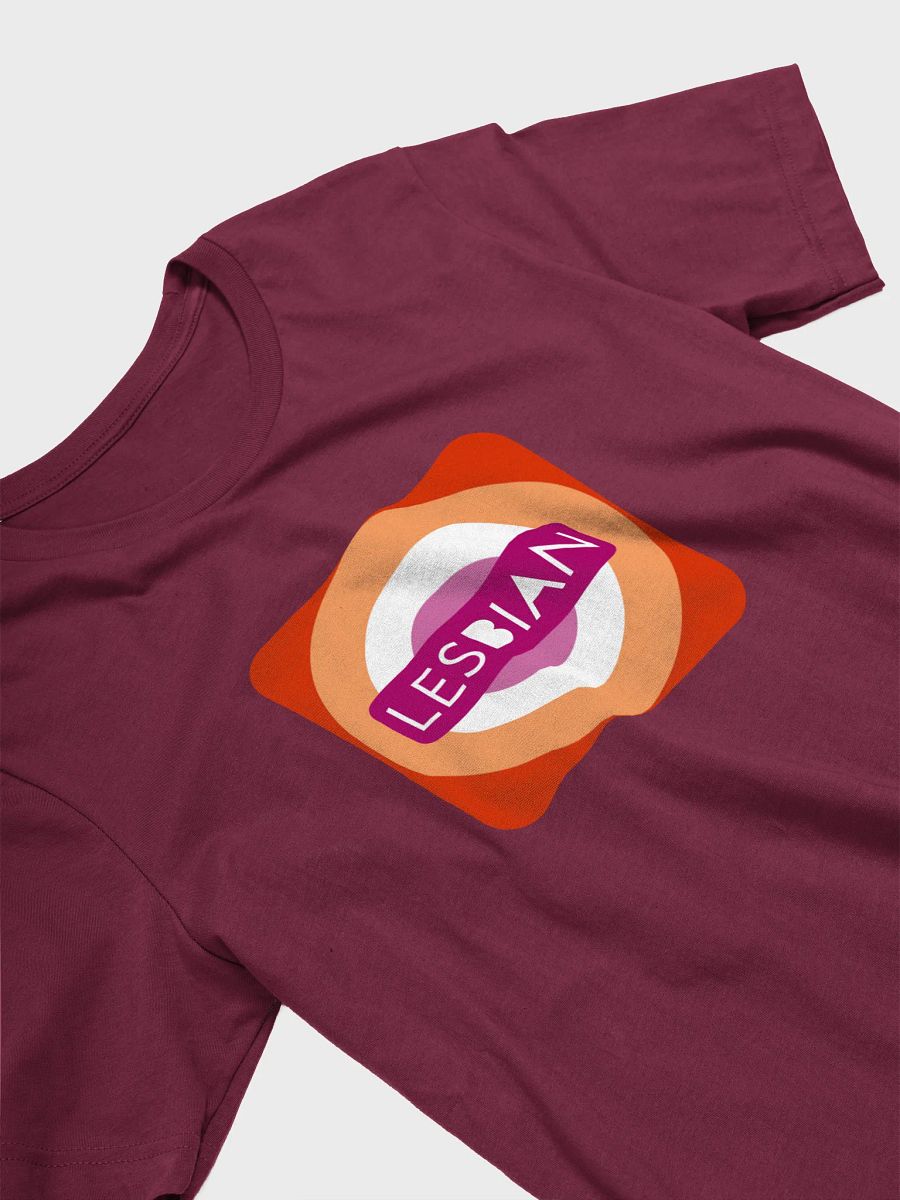 circular lesbian t-shirt product image (3)