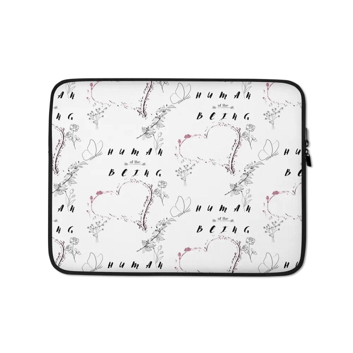 Heartfelt Laptop Sleeve, "Human of the Being" product image (1)