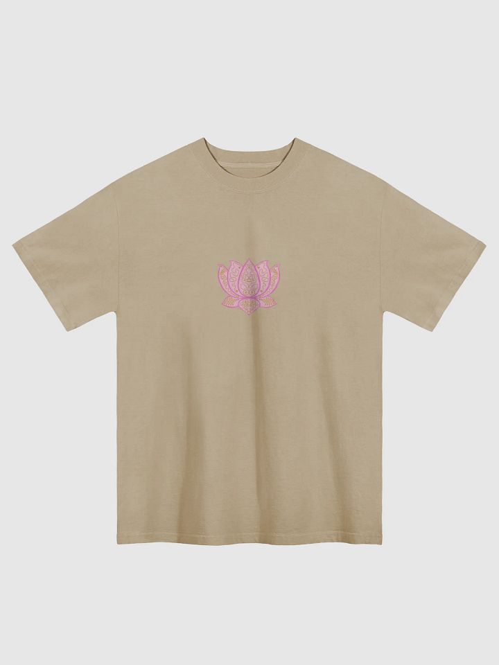 Golden Lotus Oversized Tee product image (1)
