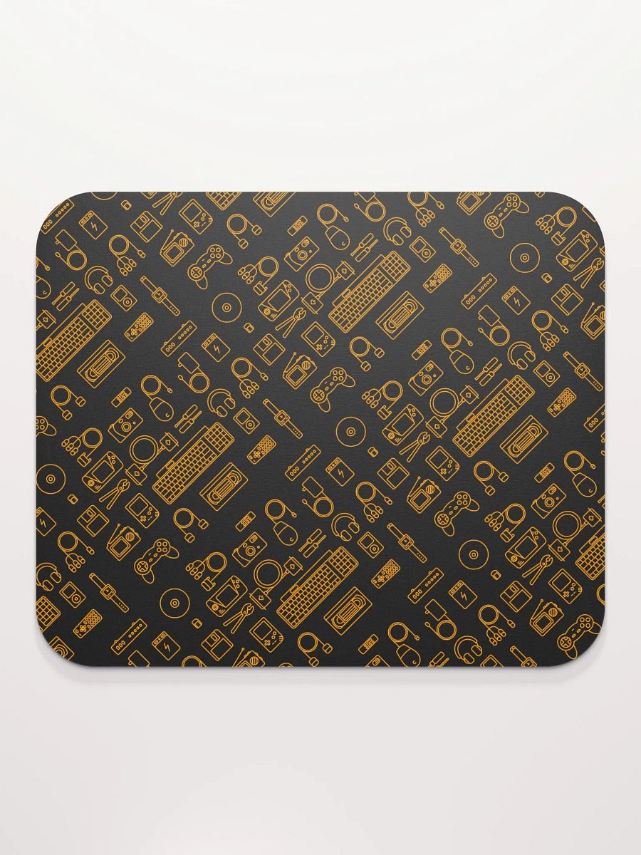 Neon Amber Devices Mouse Pad (Classic) product image (2)