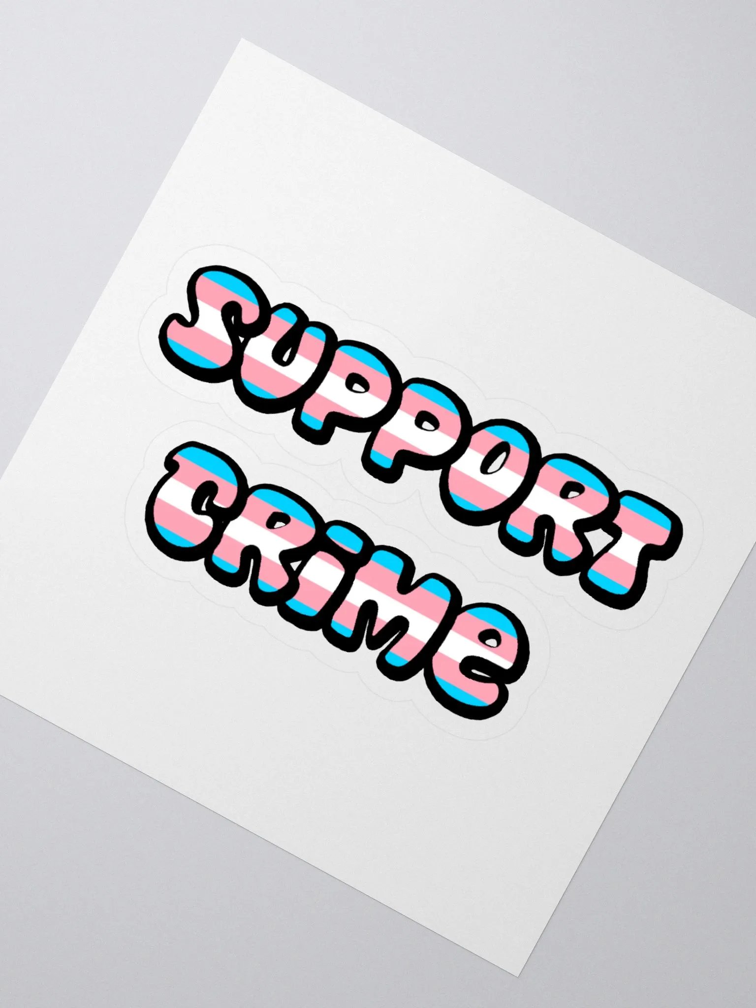 Trans Crime Sticker product image (2)