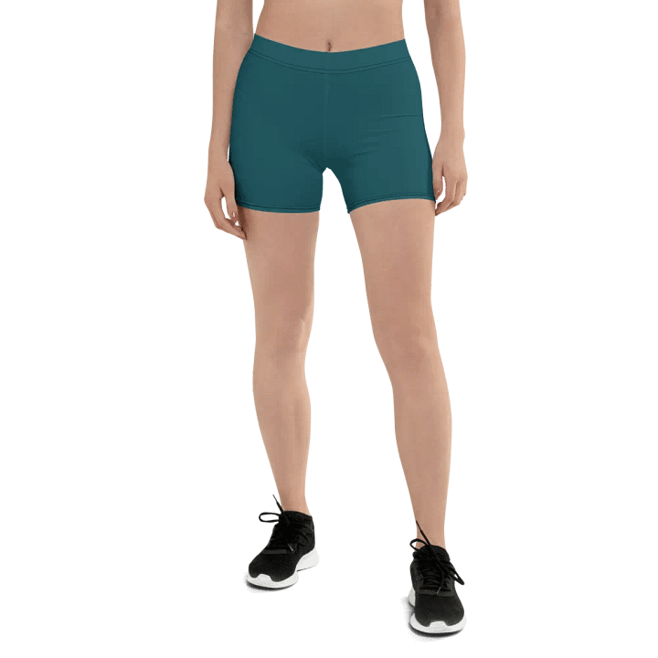 Teal Tight Shorts product image (2)