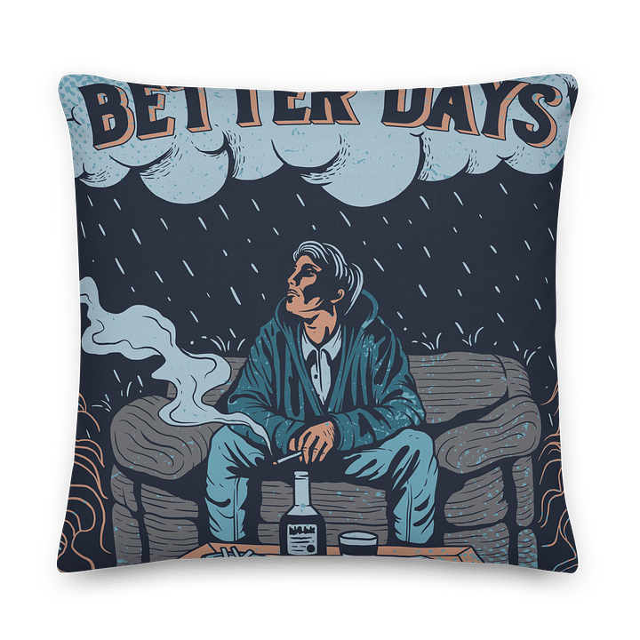 Better Days Throw Pillow product image (2)