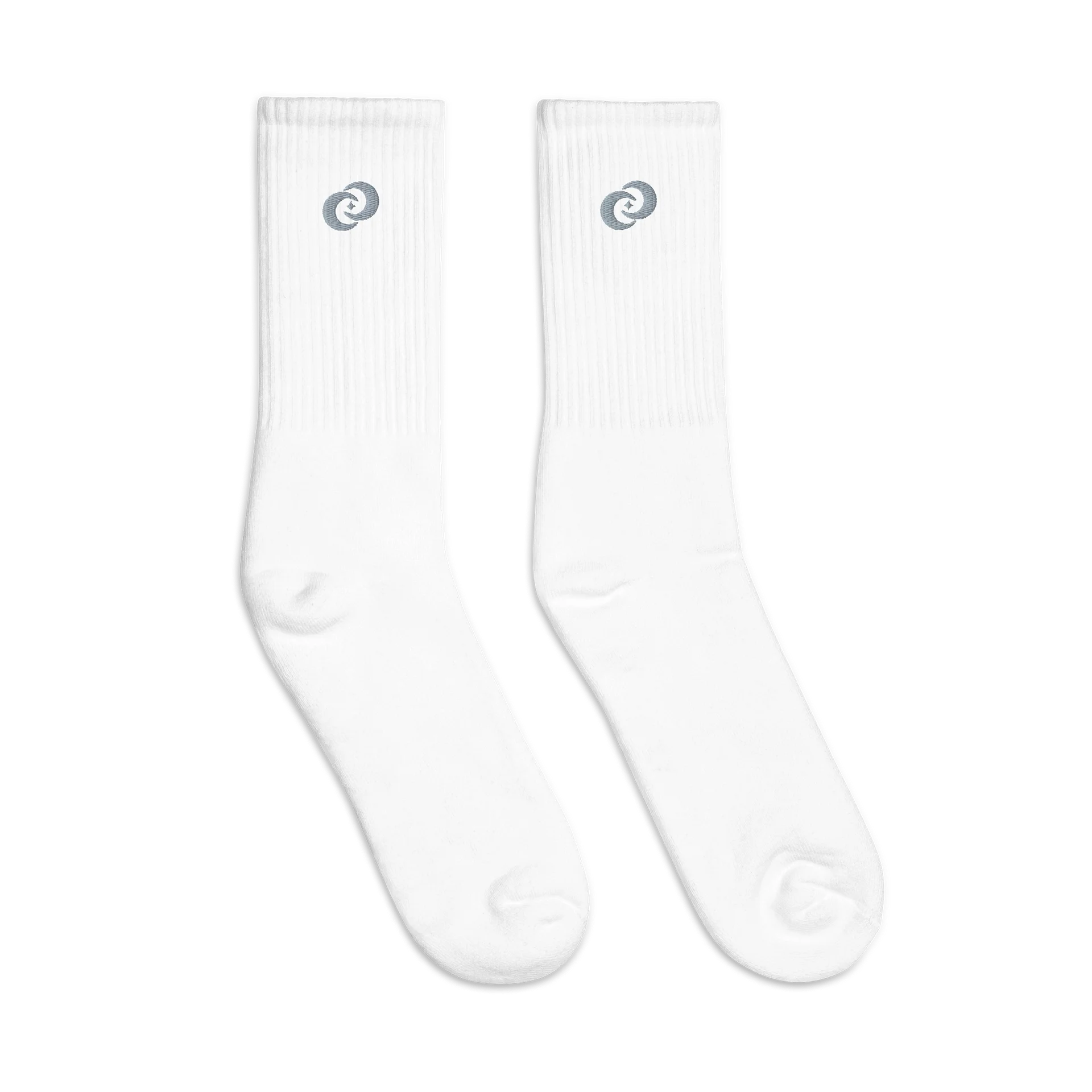 Interlinked Comfort Crew Socks – Lustrous Moon product image (3)