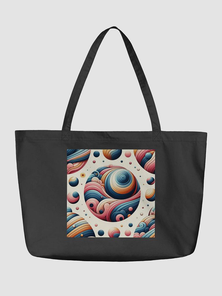 Swirling Cosmos Organic Tote Bag product image (4)