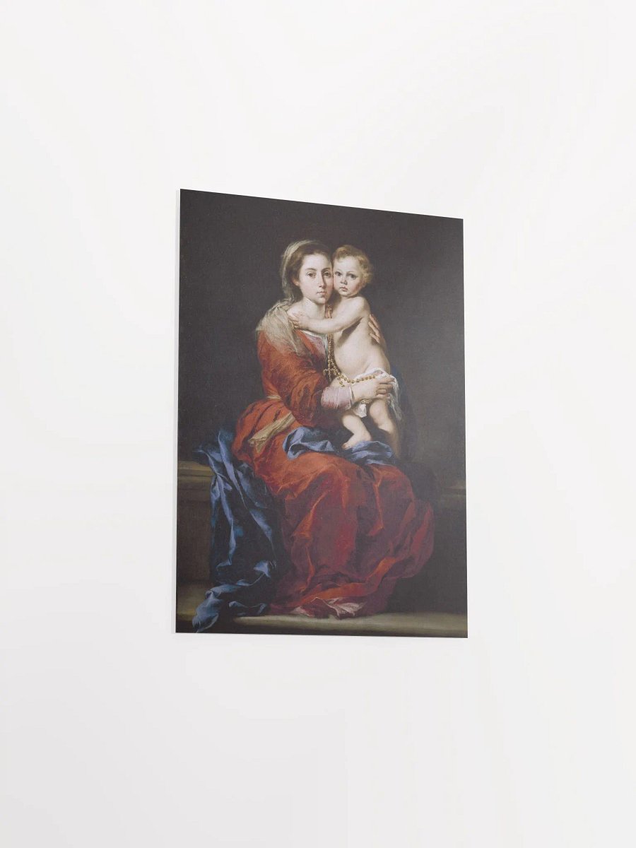 ''Madonna del Rosario'' by Bartolomé Esteban Murillo Poster product image (8)