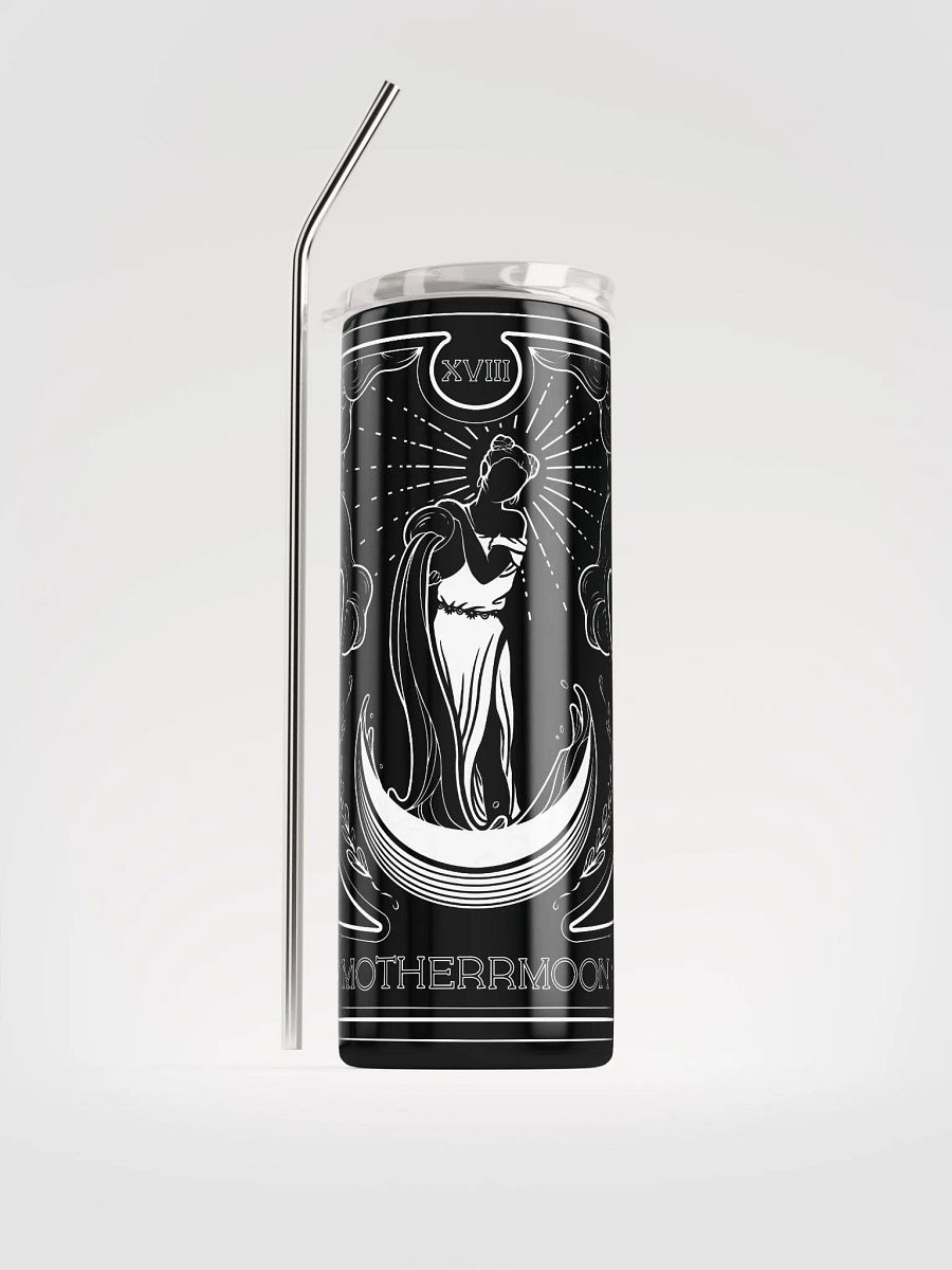 MM 𝖙𝖆𝖗𝖔𝖙 stainless steel tumbler w/ reusable straw product image (2)