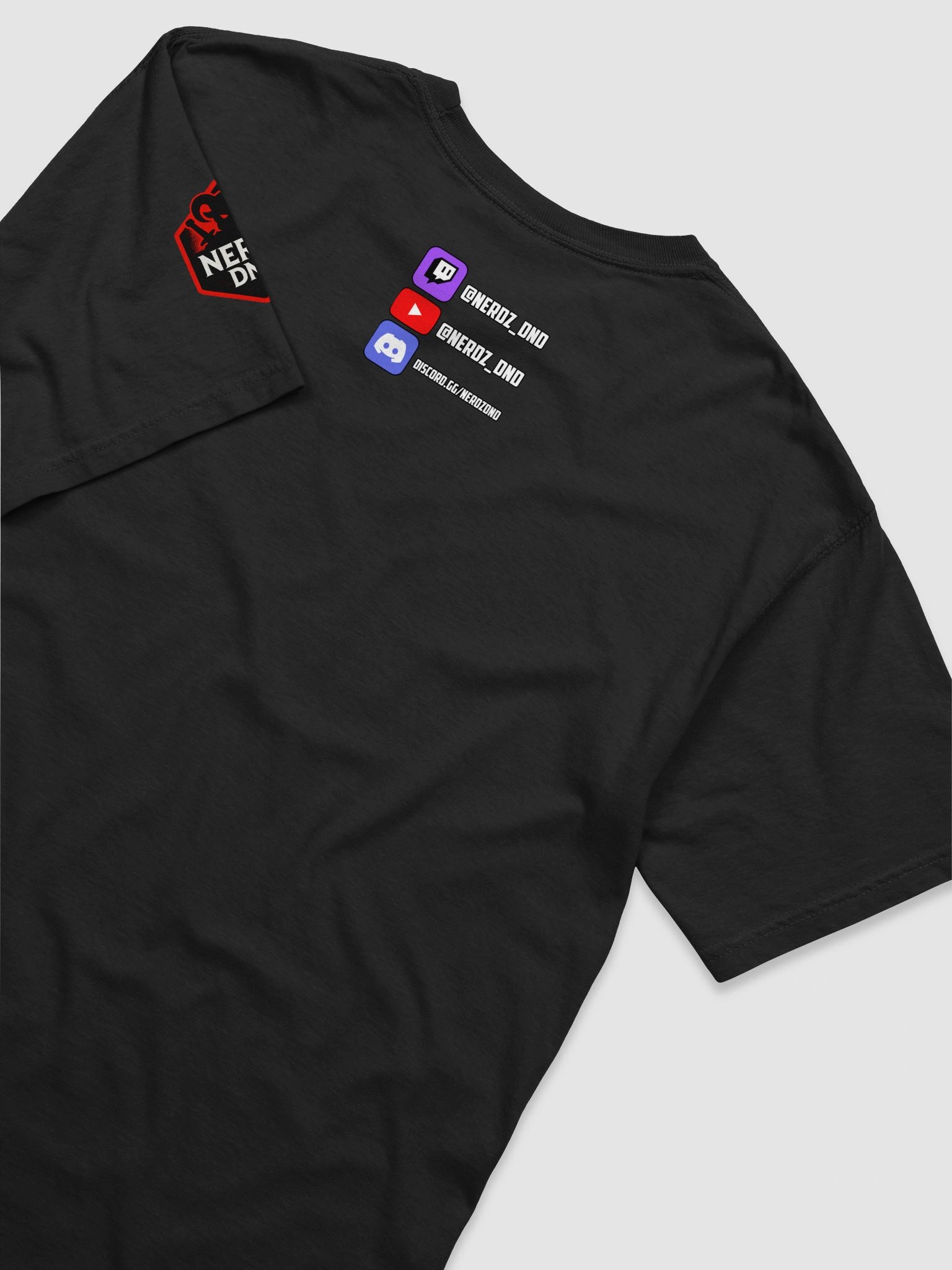 Nerdz DnD Social Icons Heavyweight Tee product image (48)