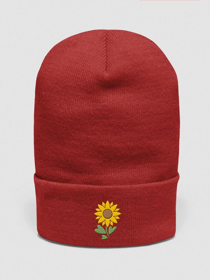 Embroidered Sunflower MiluBeanie product image (1)