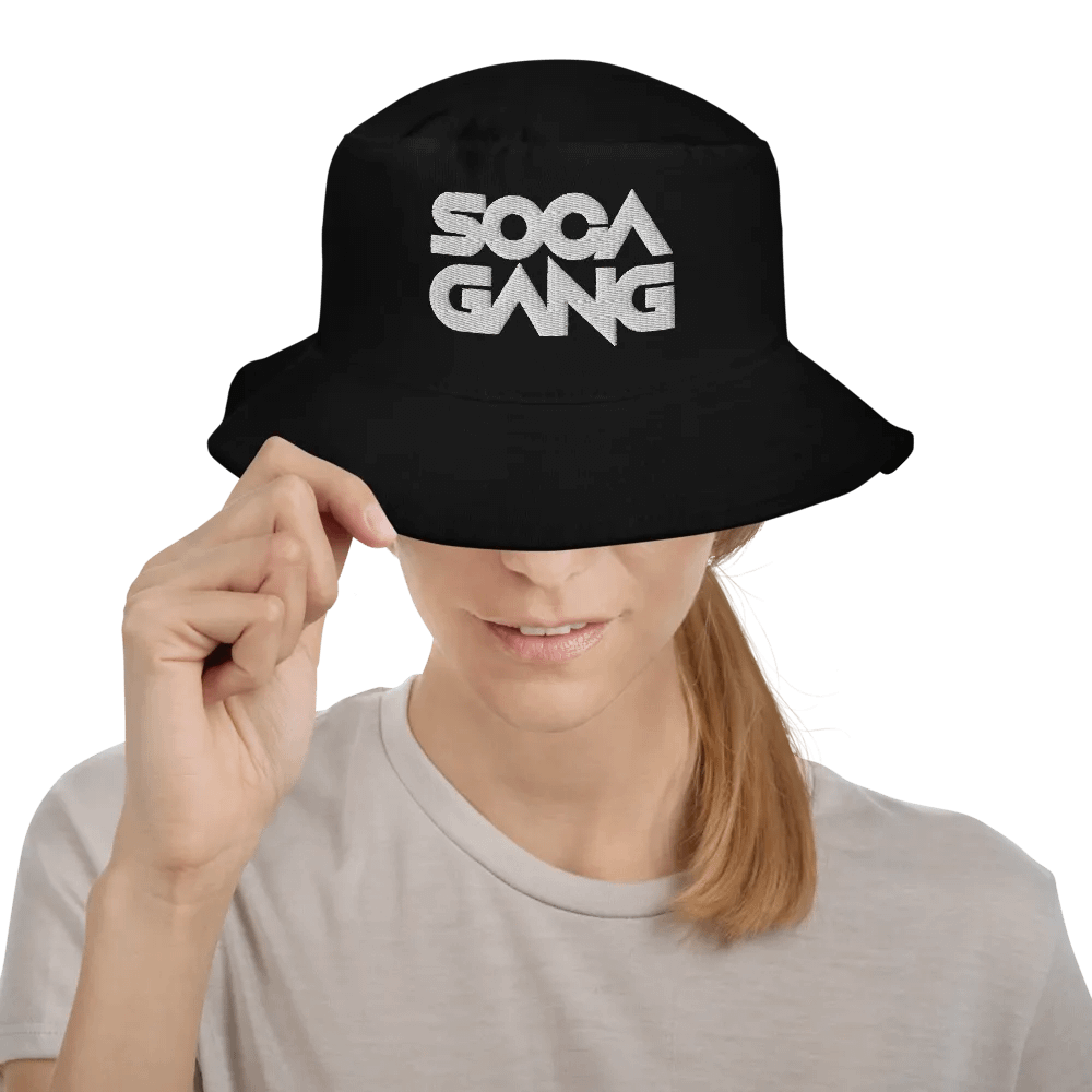 White Logo Bucket Hat (Embroidered) product image (5)