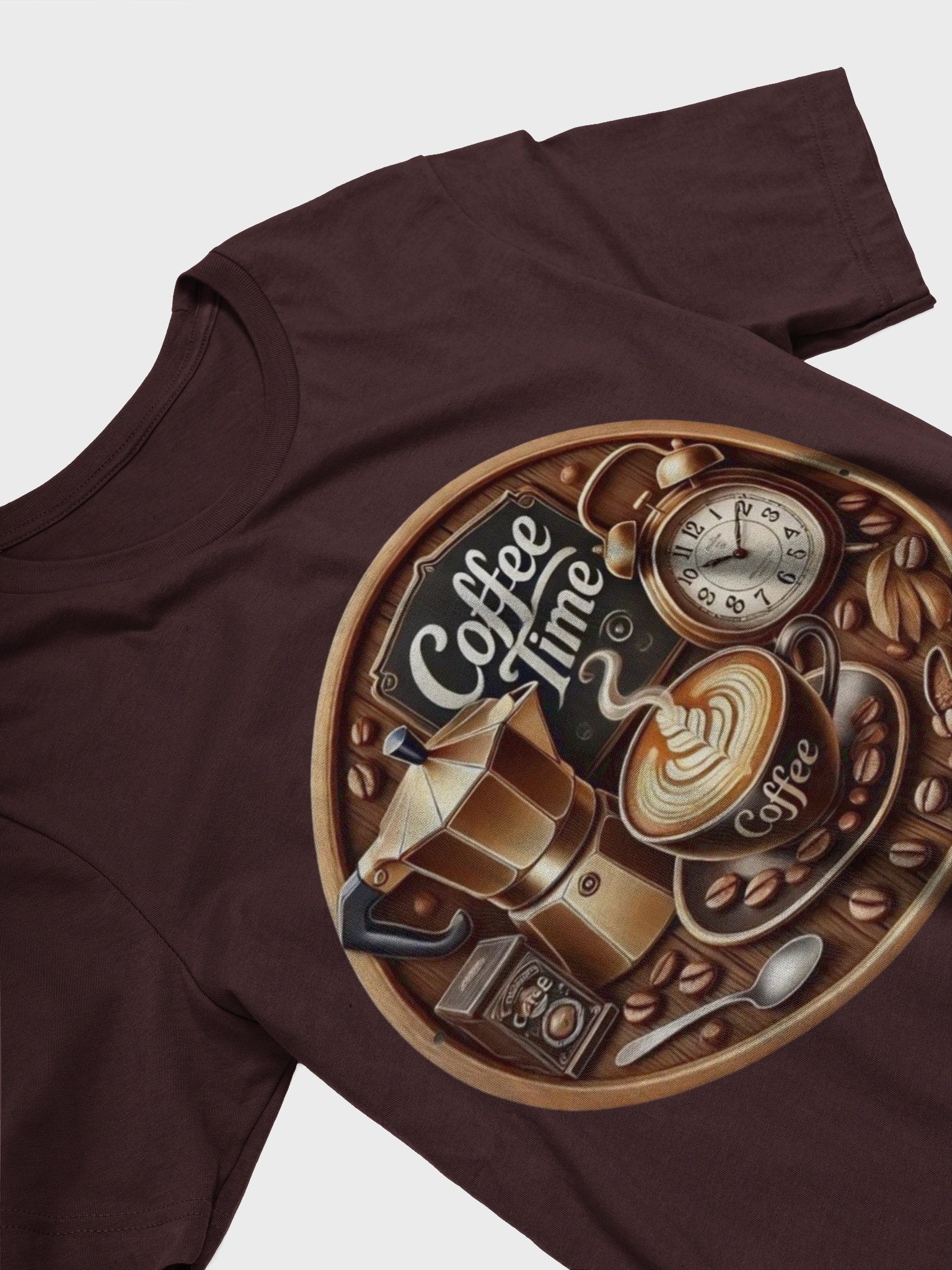 Vintage Coffee Time T-Shirt product image (2)