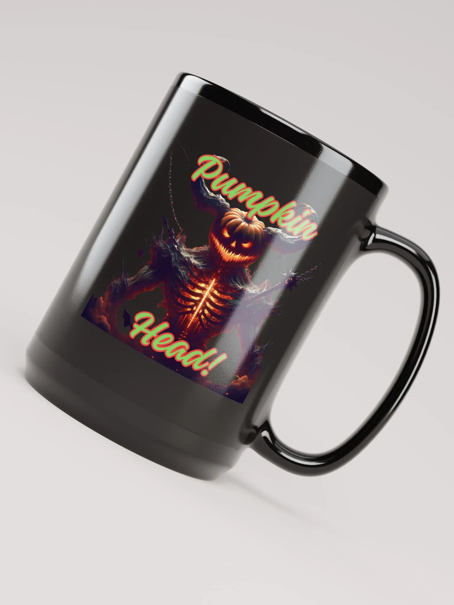 Fiery Pumpkin Head Mug product image (4)