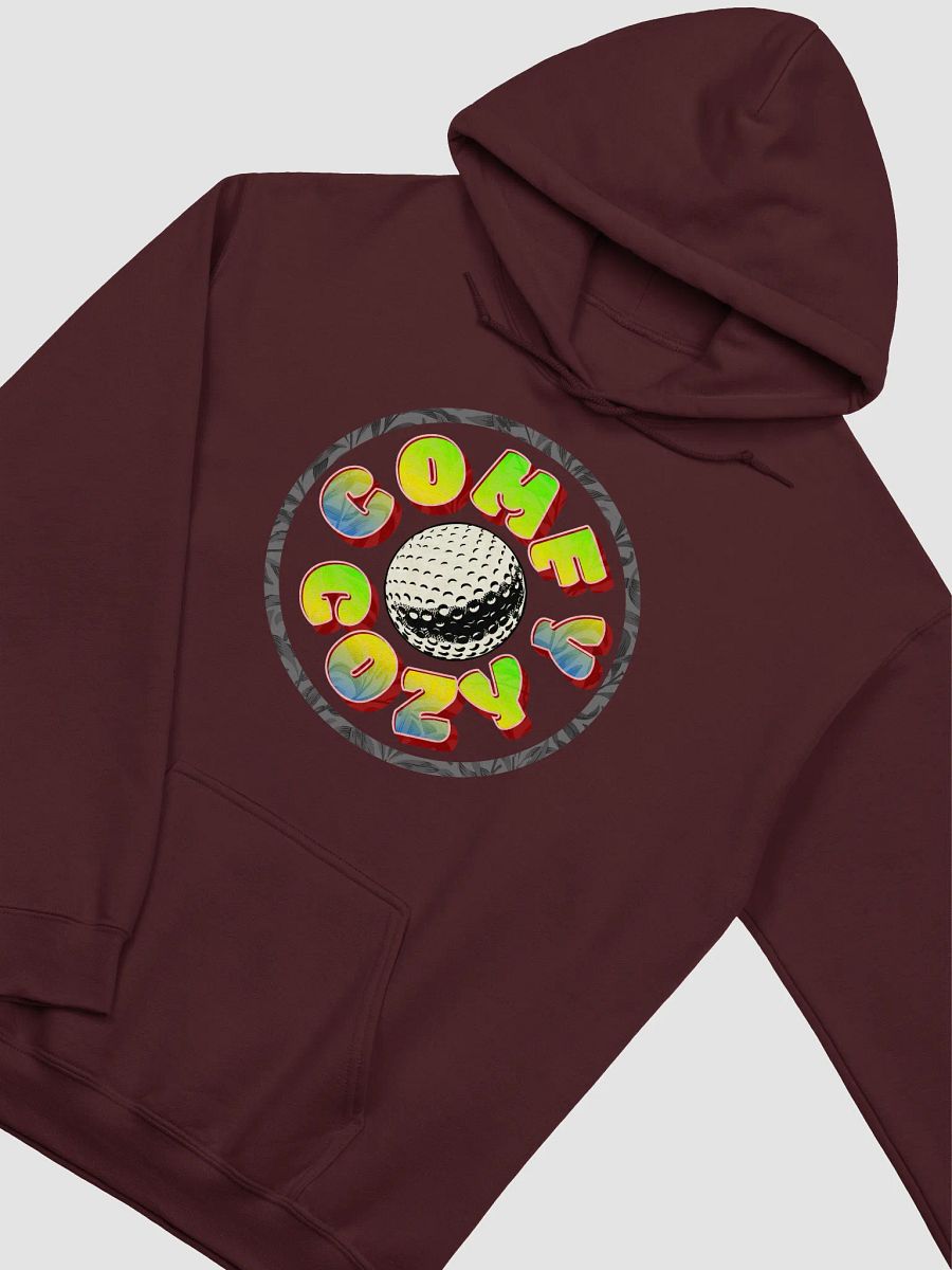 Comfy Cozy Golf Playful Ball Typography Hoodie product image (4)