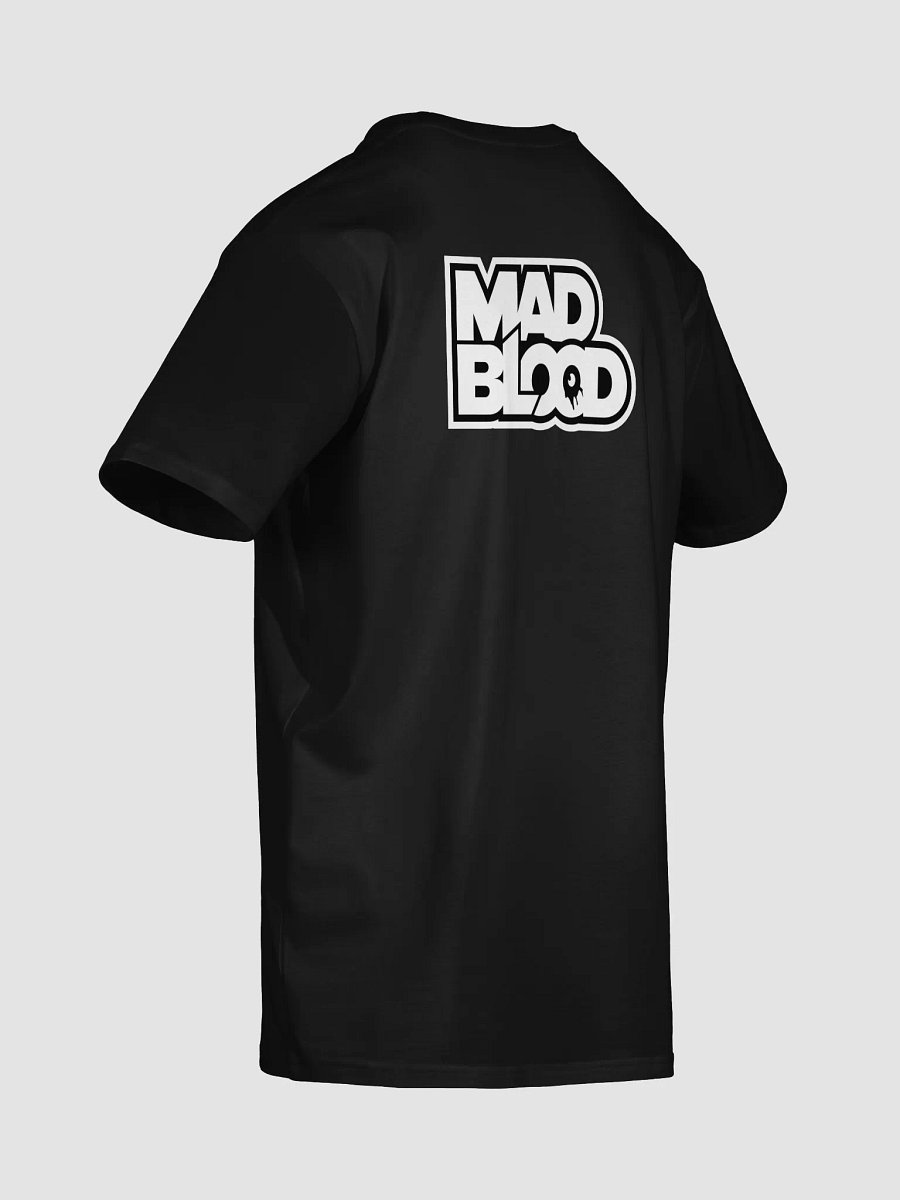 Mad Blood Logo B & W T-Shirt product image (8)