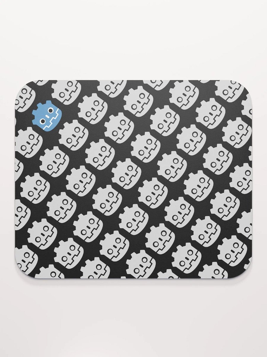 MOUSE PAD - GODOT LOGO REPEATING PATTERN product image (1)