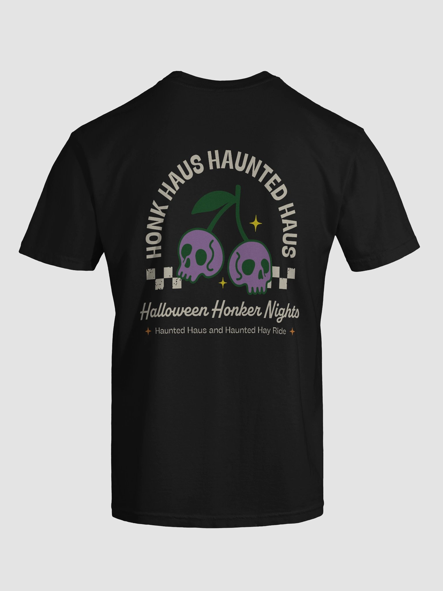 honk haus haunted haus printed shirt product image (9)