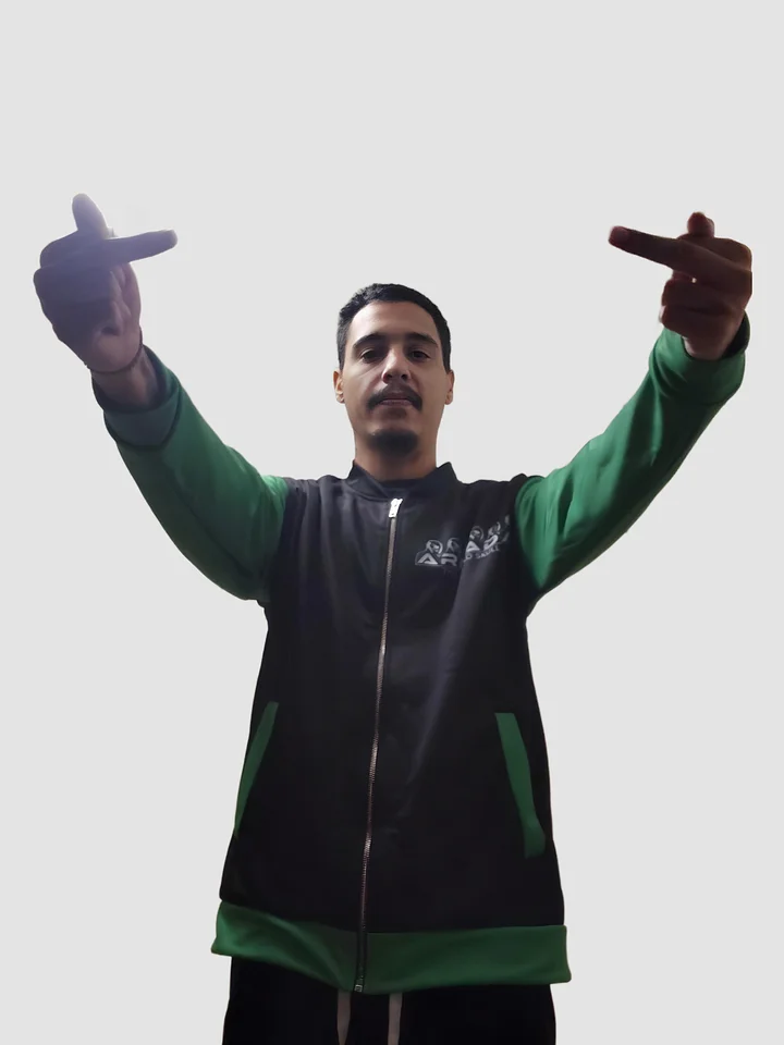 420 Green Sleeves Bomber Jacket product image (2)