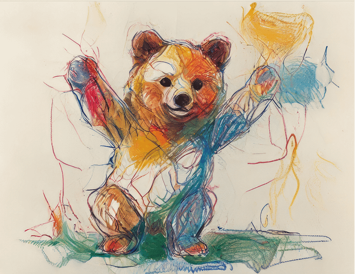 A Bear's Rainbow Dance product image (1)