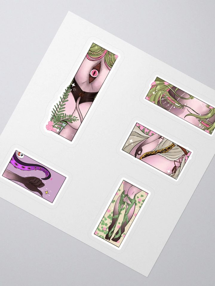 Fantasy Flora Kiss Cut Stickers product image (7)