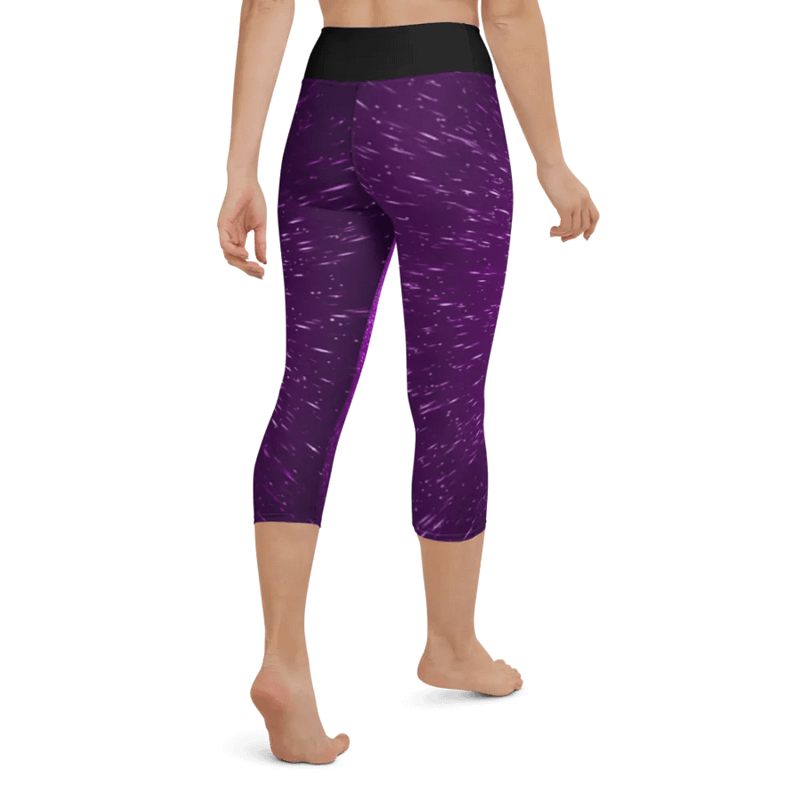 Radiant Burst Yoga Capri Leggings product image (4)