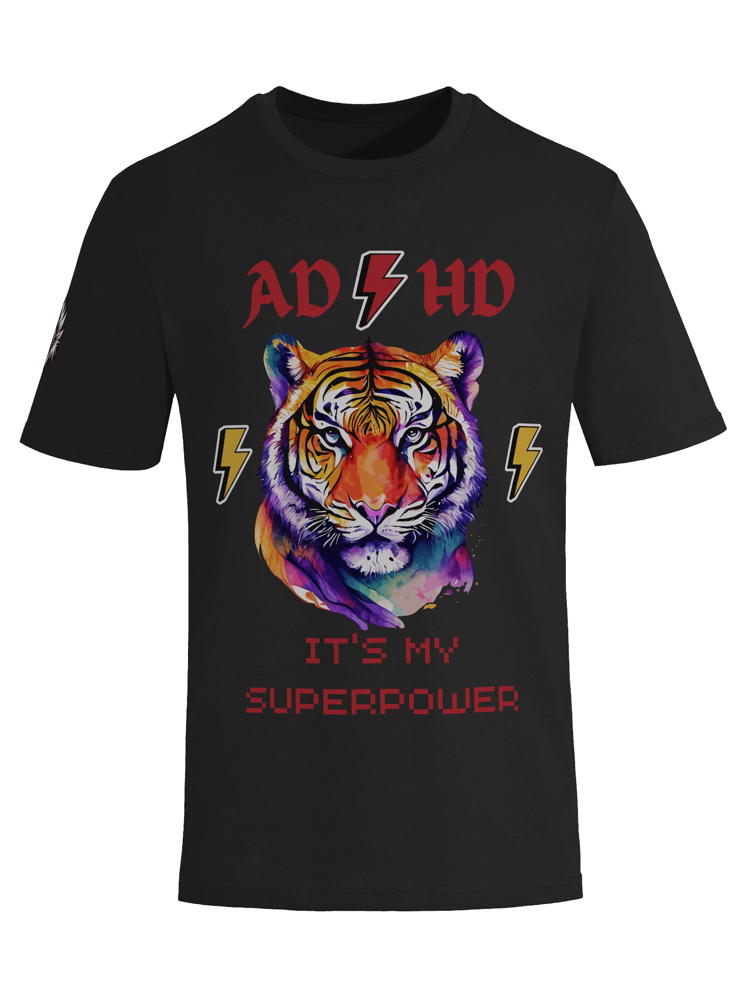 Majestic Mane Lion ADHD Graphic Tee product image (50)