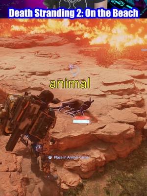 Sam fighting fires to save a Kangaroo! | Death Stranding 2: On the Beach | PS5 6/30/2025 #AaronShack #VideogameClips #DeathStranding2OntheBeach #DeathStranding2 #DeathStranding #KojimaProductions #PS5