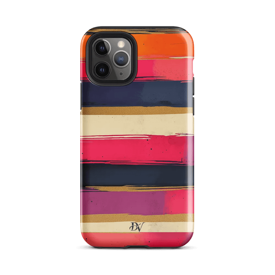 Sunset Stripes iPhone Case product image (2)